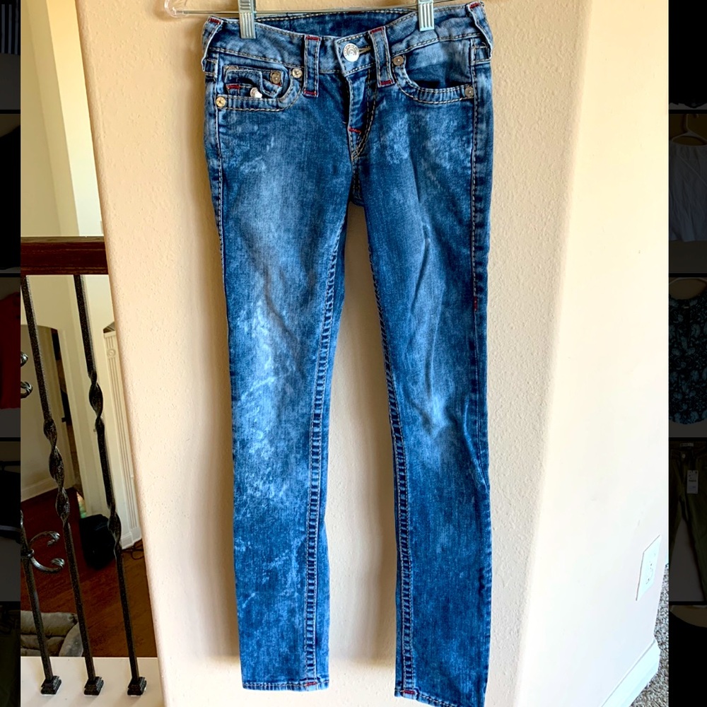 True religion blue jeans